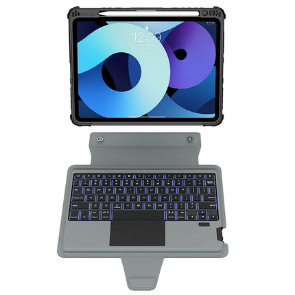 Nillkin Bumper Combo typecase Backlit Keyboard Case Type Case for Apple iPad 10th gen & 11th Gen 11"(A16)(2025) [Magnetic Detachable] Keyboard Protective Case with Multi-Touch Trackpad & Wireless Pencil Holder
