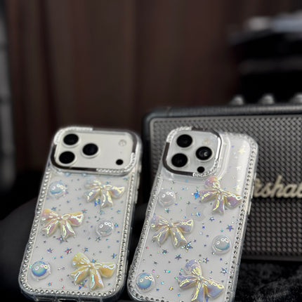 Soft Girlish Shockproof Pearl Case for Apple iPhone 15