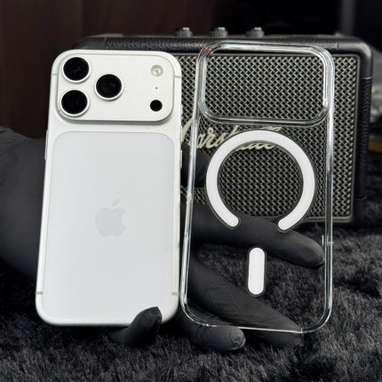 IC Case with NFC POP-up Magsafe Anti Yellow Case Cover for Apple iPhone 17 Pro